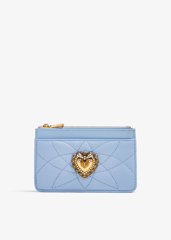 Dolce & Gabbana 'Devotion’ card holder Devotion credit card holder in Black for Women