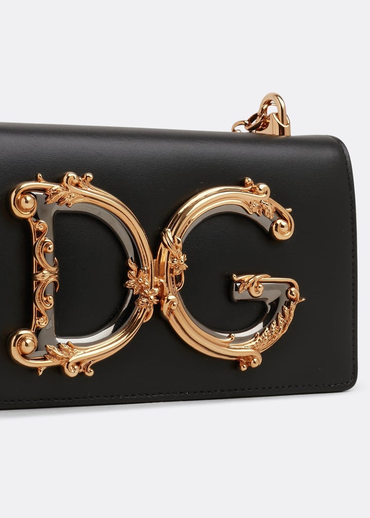 Dolce&Gabbana DG Girls phone bag for Women - Black in Qatar