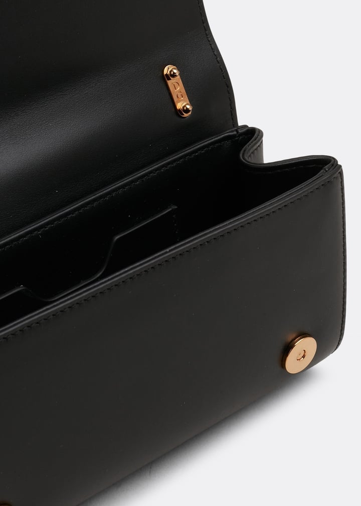 Dolce & Gabbana DGロゴ チェーン ゼブラ PHONE BAG Calfskin DG Girls phone bag in White for Women