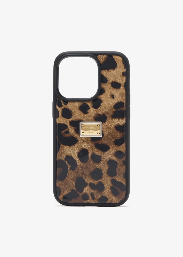DOLCE & GABBANA iPhone 14 Pro レオパードプリント DOLCE & GABBANA iPhone 14 Pro レオパードプリント Dolce
