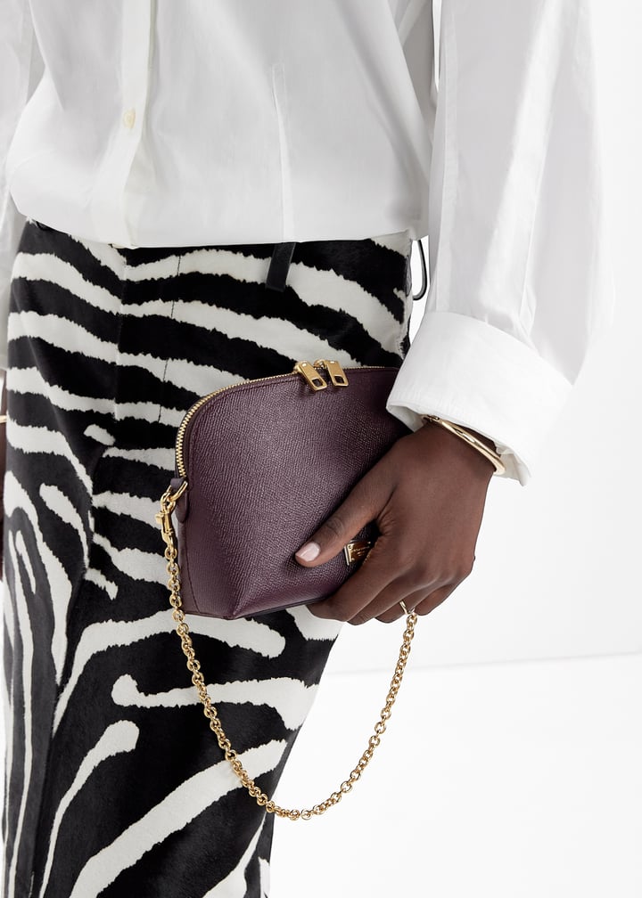 Dolce&Gabbana DG logo calfskin mini bag for Women - Burgundy