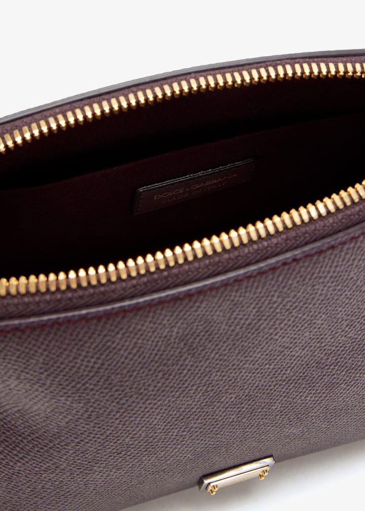Dolce&Gabbana DG logo calfskin mini bag for Women - Burgundy