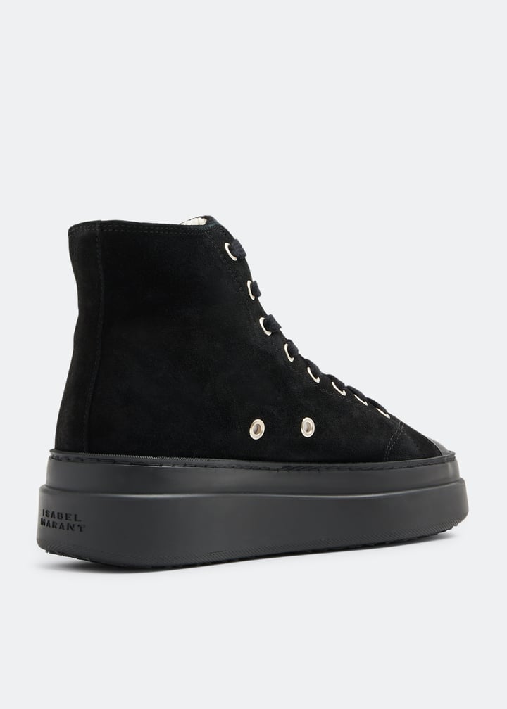 Isabel Marant Austen high sneakers for Women - Black in