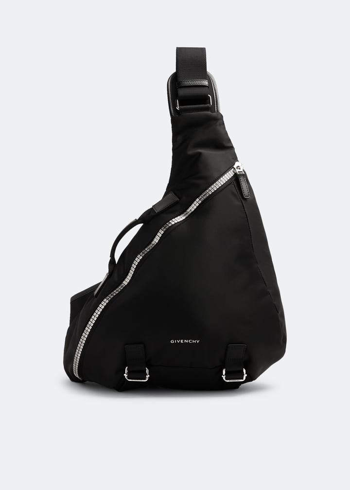 Givenchy中号g-zip 男士三角形包- 黑色阿联酋| level shoes