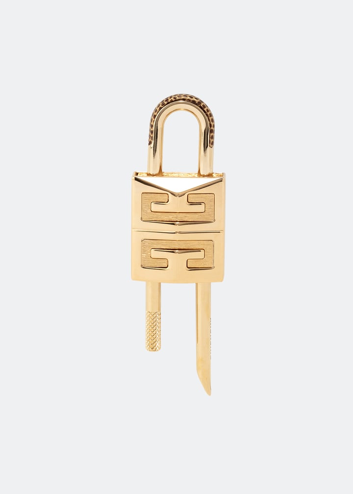 Givenchy Small 4G padlock keyring for Men - Gold in UAE
