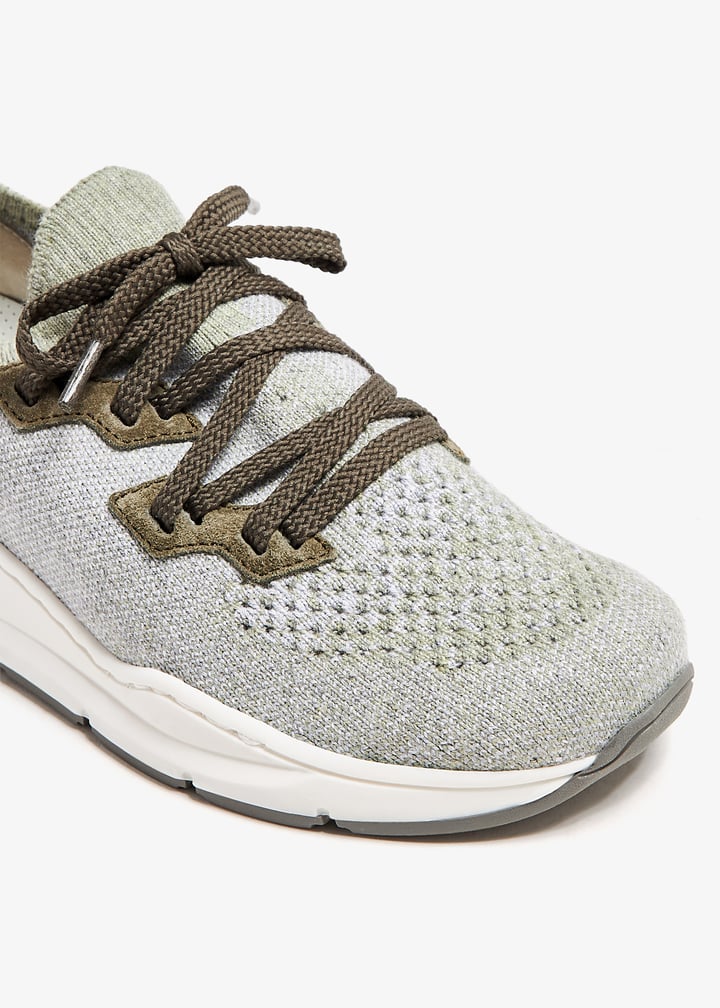 BURUNELLO CUCINELLI☆美品☆最終売り切り価格！ Brunello Cucinelli Textile Low-Top Sneakers | Saks Fifth Avenue