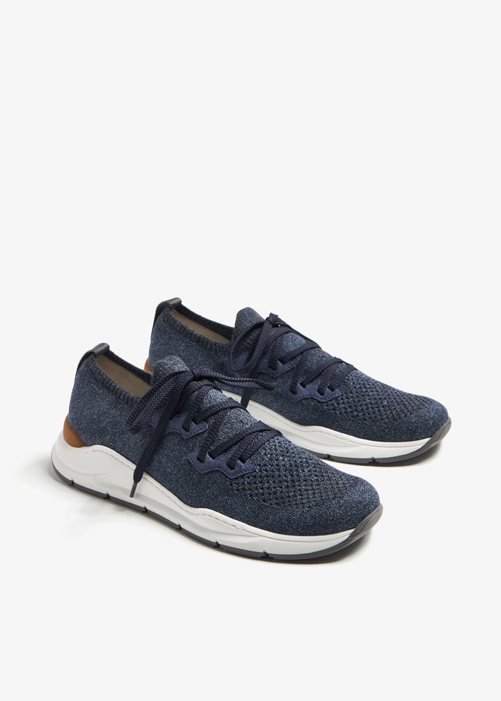 BULUNELLO CUCINELLI☆未使用☆ Brunello Cucinelli Women Sneakers White Leather Low Top Lace