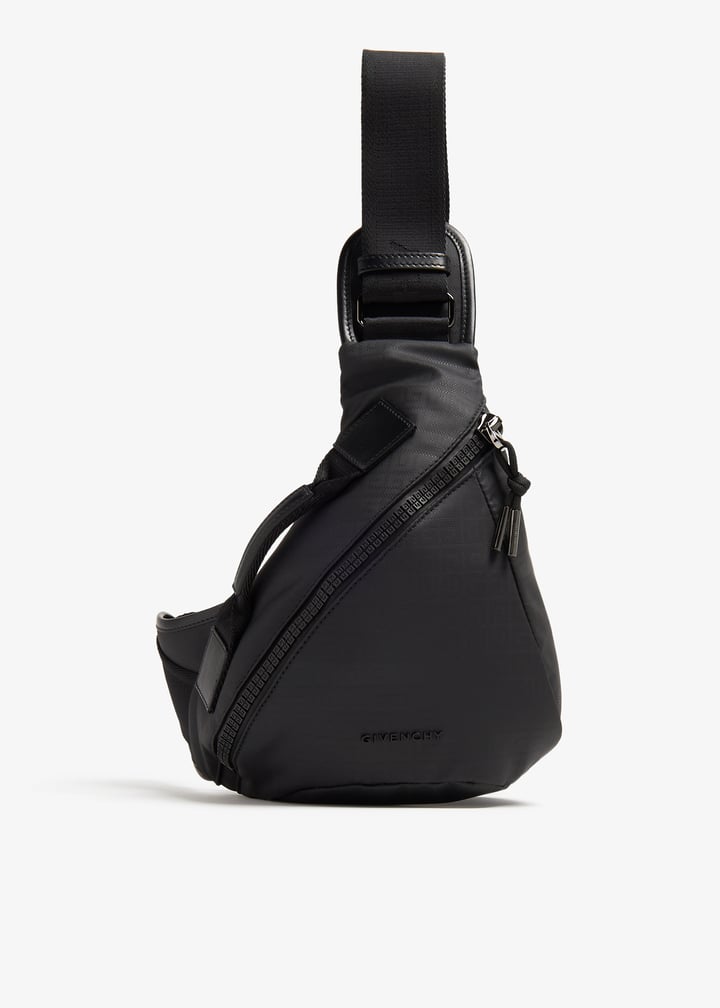 Givenchy Small G-Zip Triangle bag for Men - Black in UAE