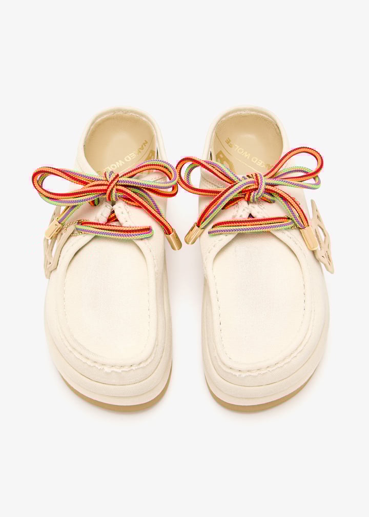 Naked Wolfe Blizzard slip-on sneakers for Women - White in