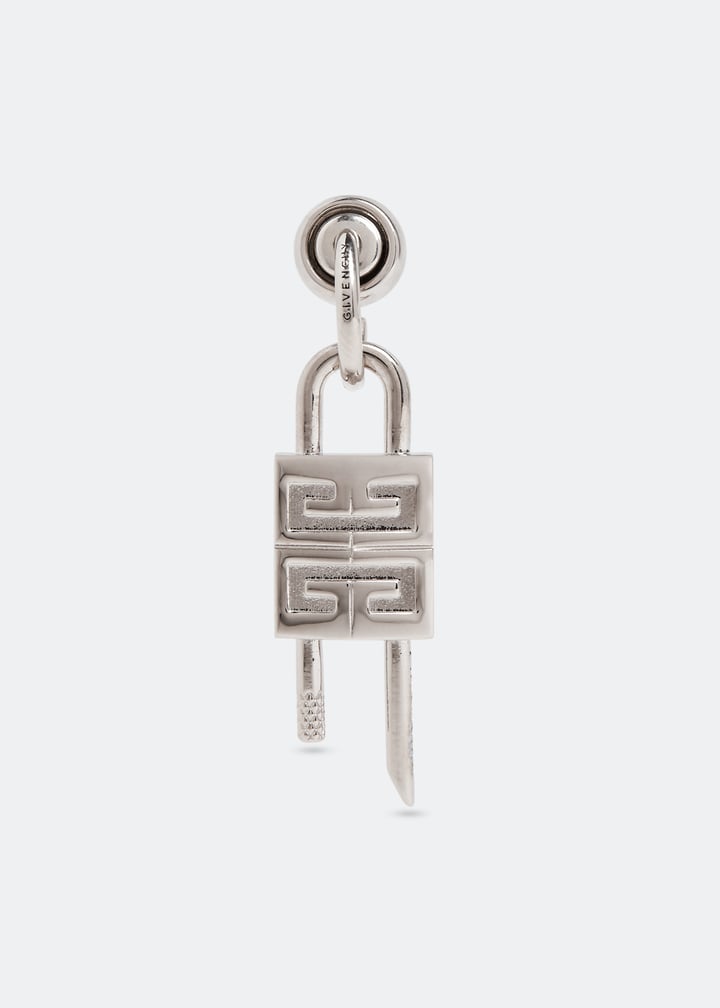 Givenchy Lock earring for Men - Silver in UAE | Level Shoes