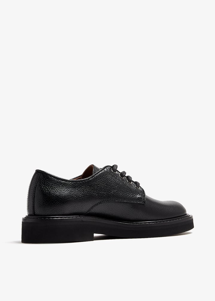 Brunello Cucinelli Leather Derby shoes for Boy - Black in