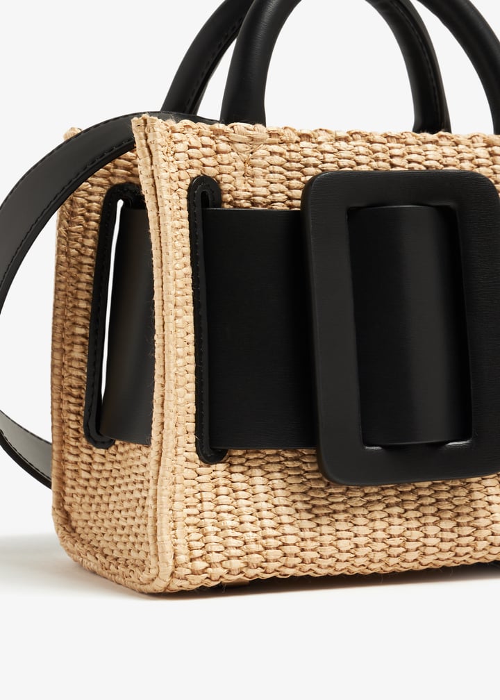 新品未使用BOYY BOBBY 18 RAFFIA BOYY Bobby 18 raffia bag for Women - Beige in USA | Level Shoes