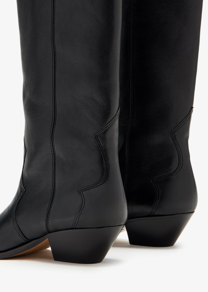 ISABEL MARANT｜BOOTS (DUERTO (BO0003FA A3A03S 01BK)) Duerto Cowboy Boots Woman black | ISABEL MARANT Official