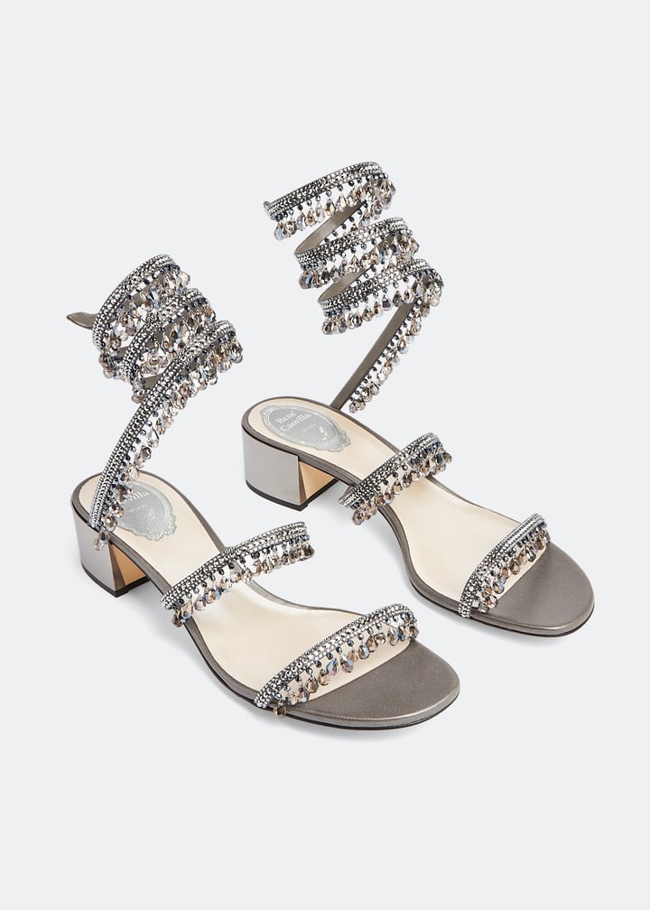サンダル・ミュール RENE CAOVILLA 'Cleo Chandelier' sandals Multicolor Jeweled CHANDELIER | Rene Caovilla®