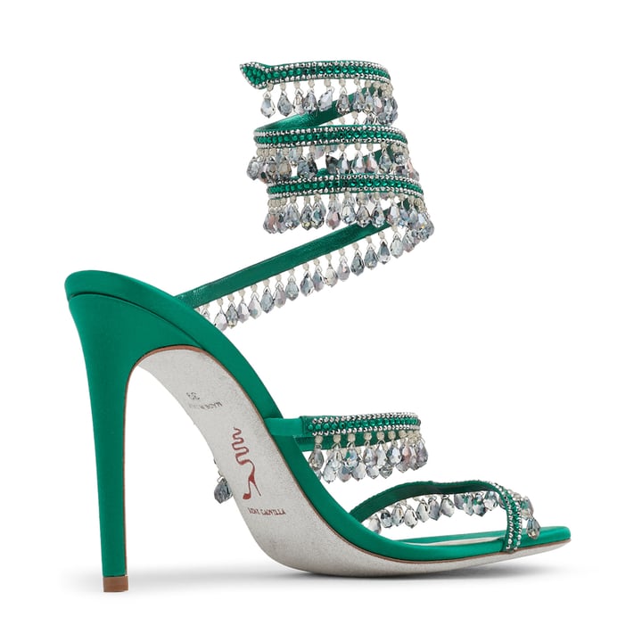 René Caovilla Cleo crystal-embellished sandals for Women