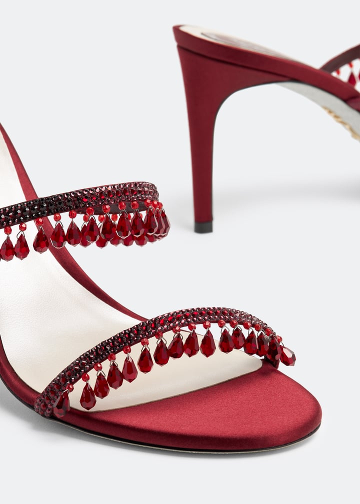 René Caovilla Chandelier sandals for Women - Red in UAE