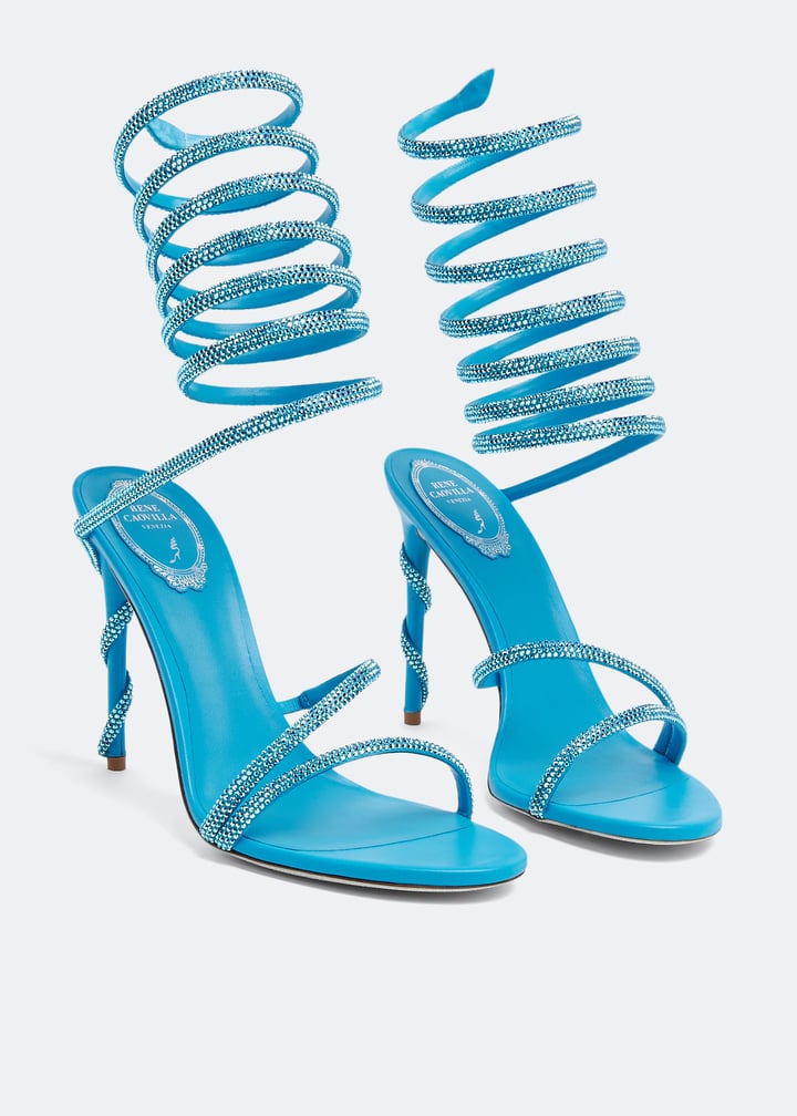 Cleo crystal-embellished sandals