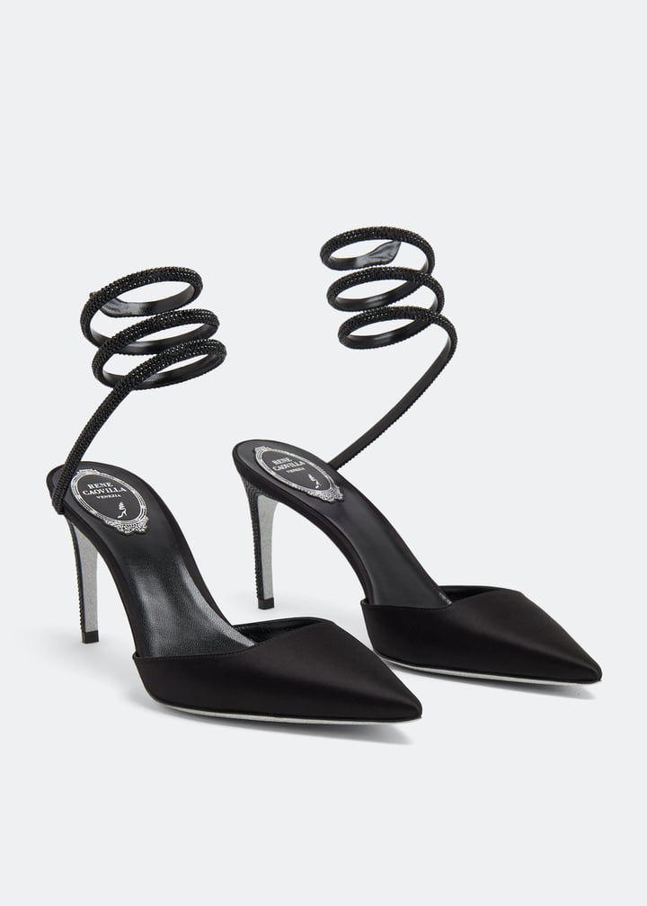 René Caovilla Cleo pumps for Women - Black in UAE | Level Shoes