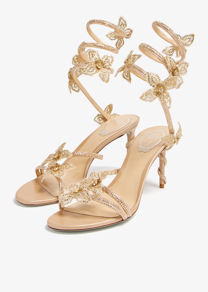 René Caovilla Margot sandals for Women - Beige in UAE