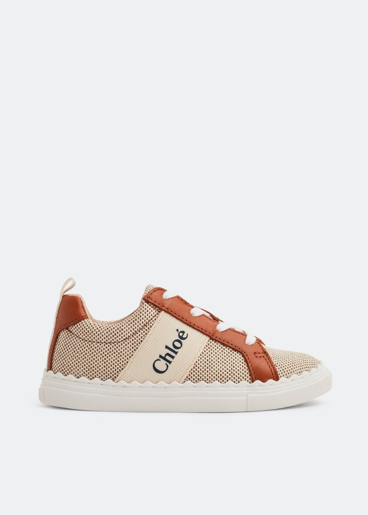 Chloé Lauren sneakers for Girl Beige in UAE Level Shoes