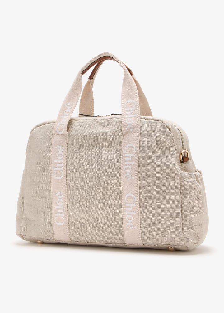 Chloé Cotton changing bag for Girl - Beige in Qatar | Level