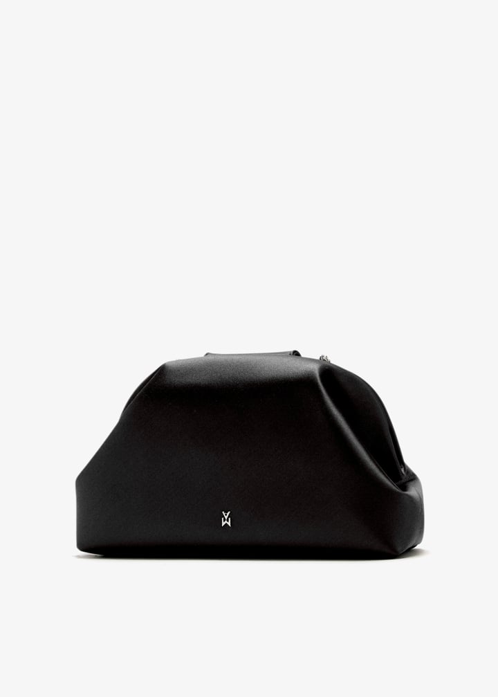 Amina Muaddi Camelia clutch for Women - Black in UAE | Level