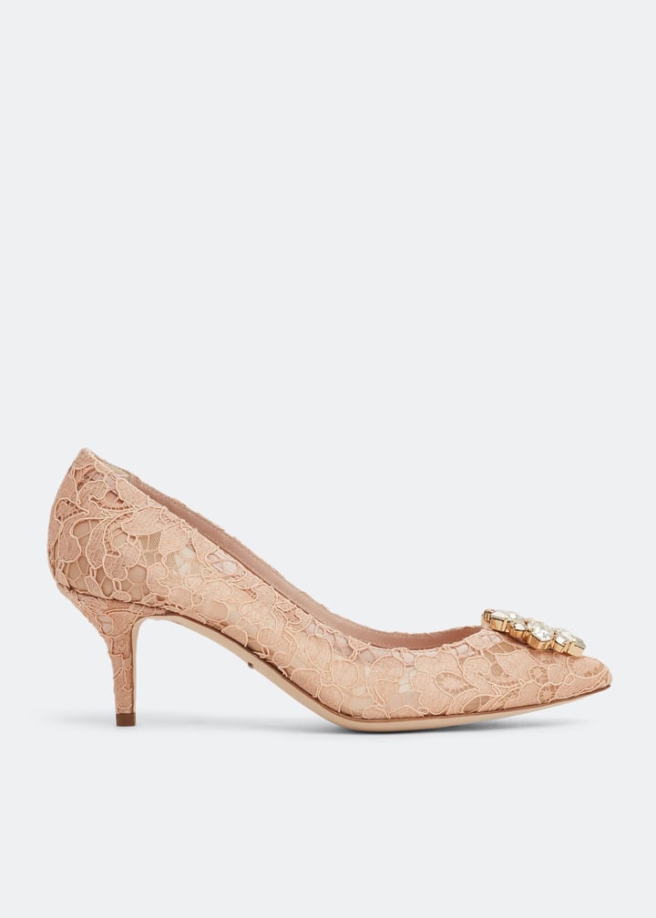 Dolce&Gabbana Lace rainbow pumps for Women - Pink in UAE