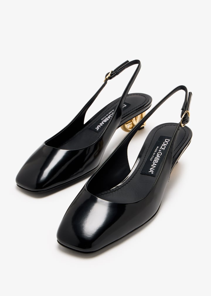 Dolce&Gabbana Patent leather slingback pumps for Women