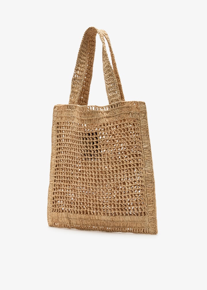 トートバッグ CHLOE Woman Tote bags Beige CH25US901P08 24M Chloé Summer Banana tote bag for Women - Beige in UAE