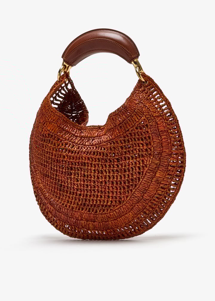 【Chloe】SUMMER BANANA HOBO BAG◆CH25US902P08 BLACK Chloé SUMMER BANANA HOBO BAG (CH25US902P08) – LOZURI®