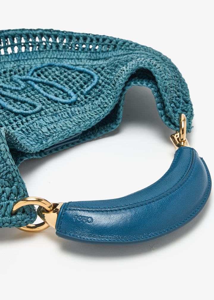 ショルダーバッグ・ポシェット CHLOE Woman Shoulder bag Blue CH25US902P08 41I Chloé - Marcie Cobalt Blue Leather Medium Shoulder Bag