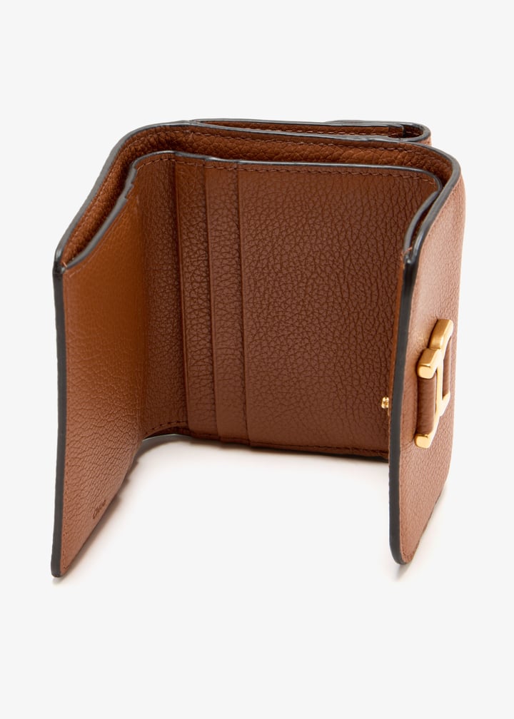 Chloé Small Marcie tri-fold wallet for Women Brown in UAE