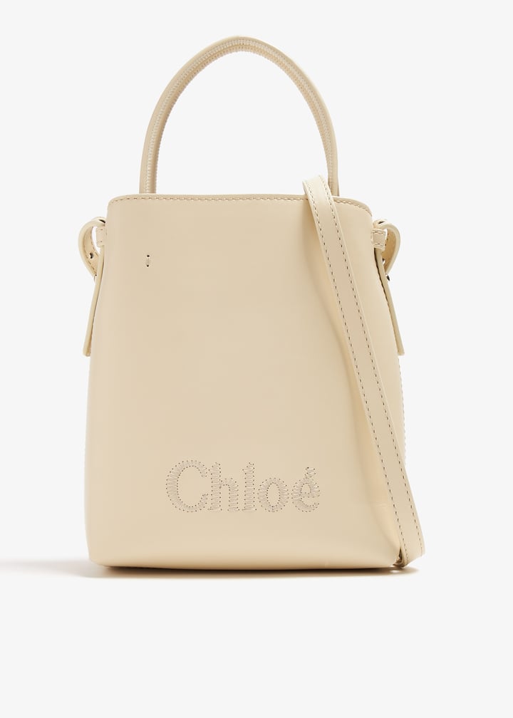 Chloé Chloé Sense micro tote bag for Women - Cream in USA