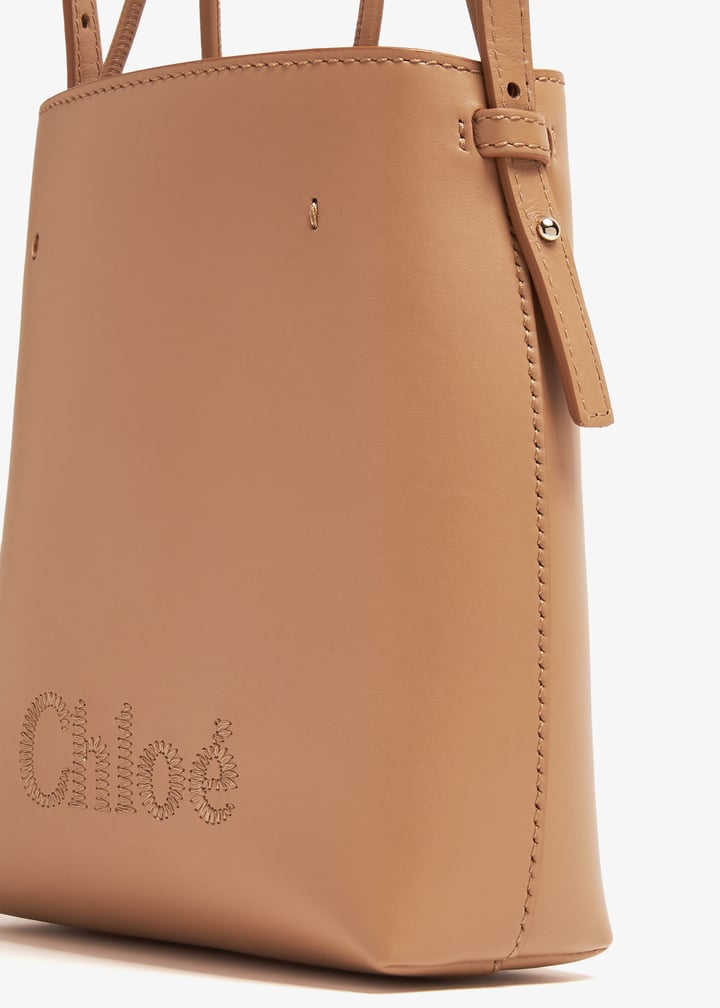トートバッグ Chloe Sense Micro Tote Bag In Soft Leather Beige Chloé Chloé Sense micro tote bag for Women - Beige in USA