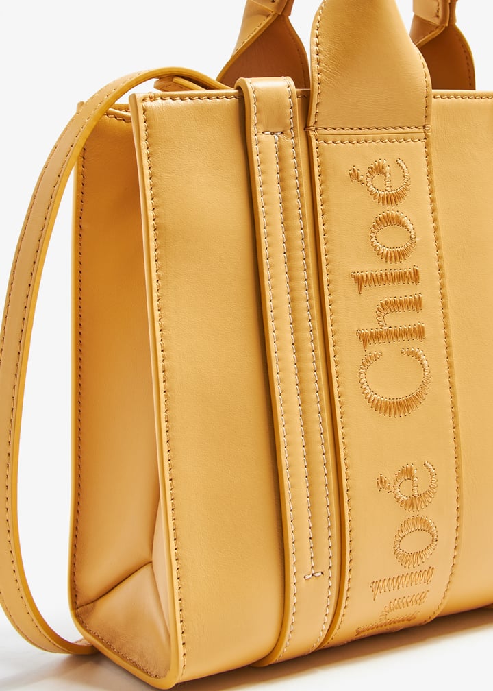 Chloé Woody small tote bag for Women - Yellow in UAE | Level