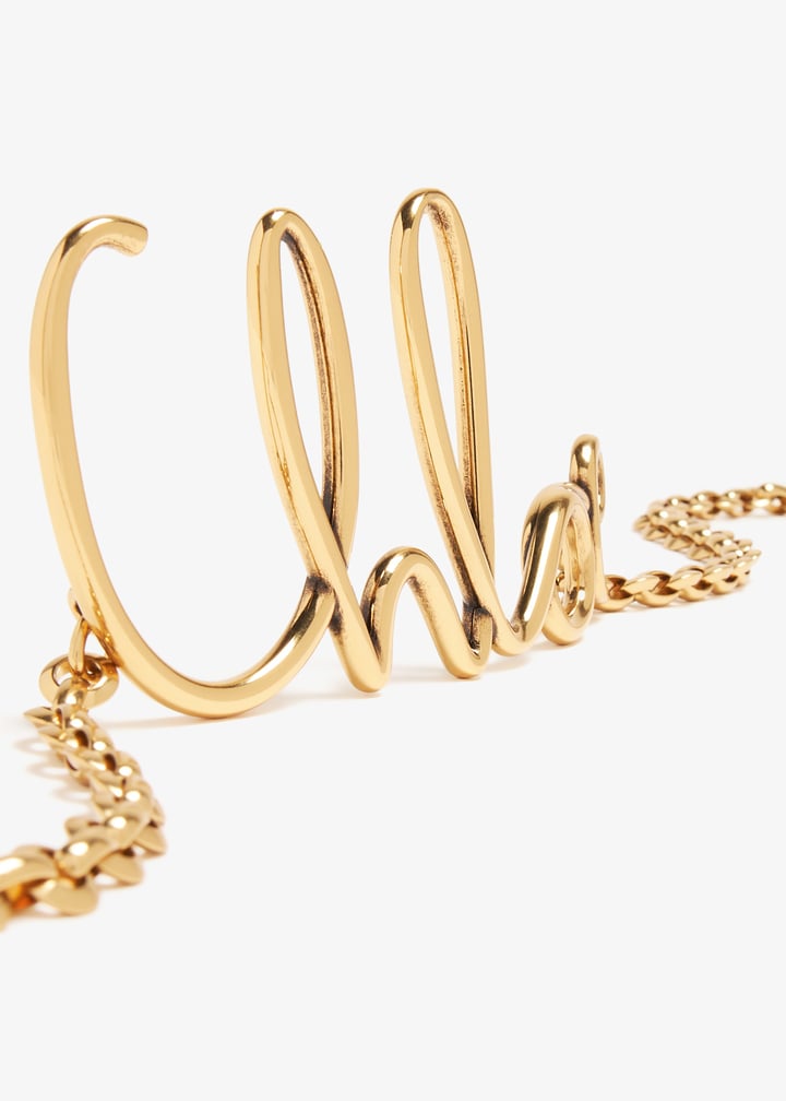アクセサリーその他 CHLO CHLO ICONIC SMALL CHAIN BELT Chloé The Chloé Iconic Small Belt in Vintage gold | Chloé US