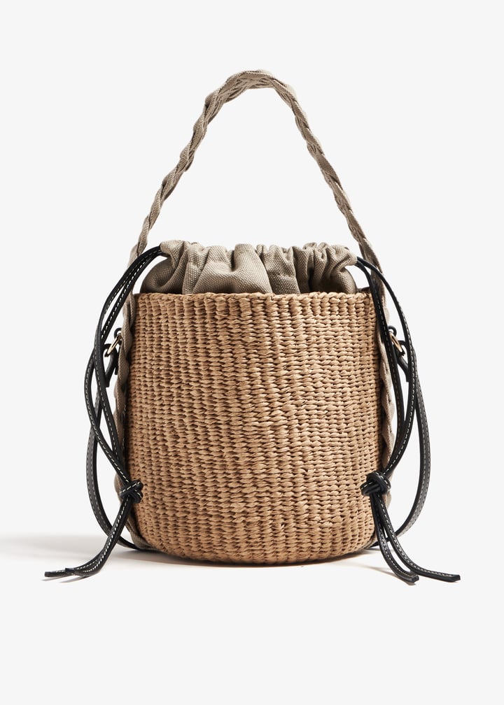 【極美品✨️】Chloé クロエ woody SMALL BASKET ブラウン 楽天市場】クロエ Chloe woodyスモールトートバッグ
