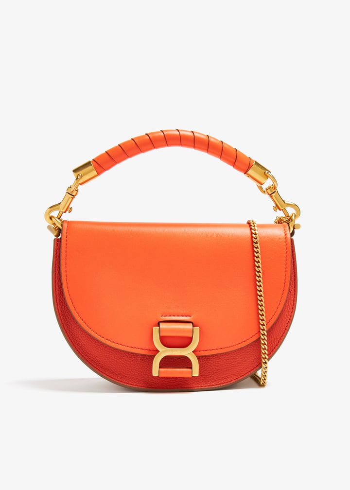 Chloé Marcie chain flap bag for Women - Orange in UAE