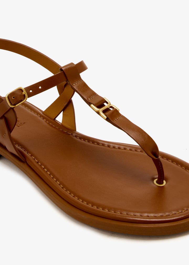 【Chloe】MARCIE SANDAL◆CHC24U01UH3 Chloé Marcie sandals for Women - Brown in USA | Level Shoes