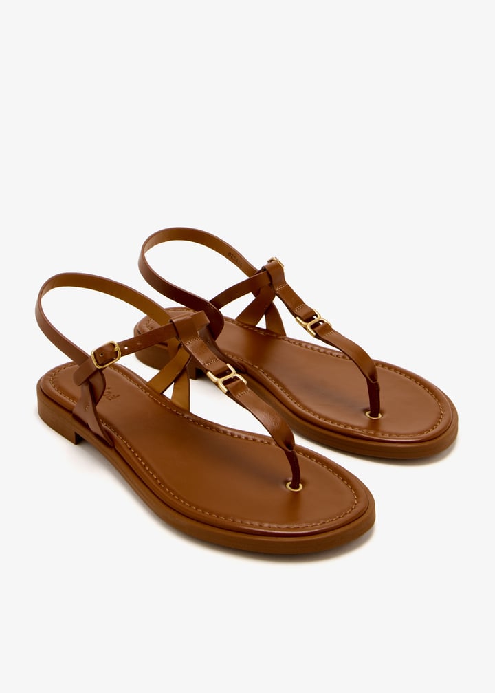 【Chloe】MARCIE SANDAL◆CHC24U01UH3 Chloé Marcie sandals for Women - Brown in USA | Level Shoes