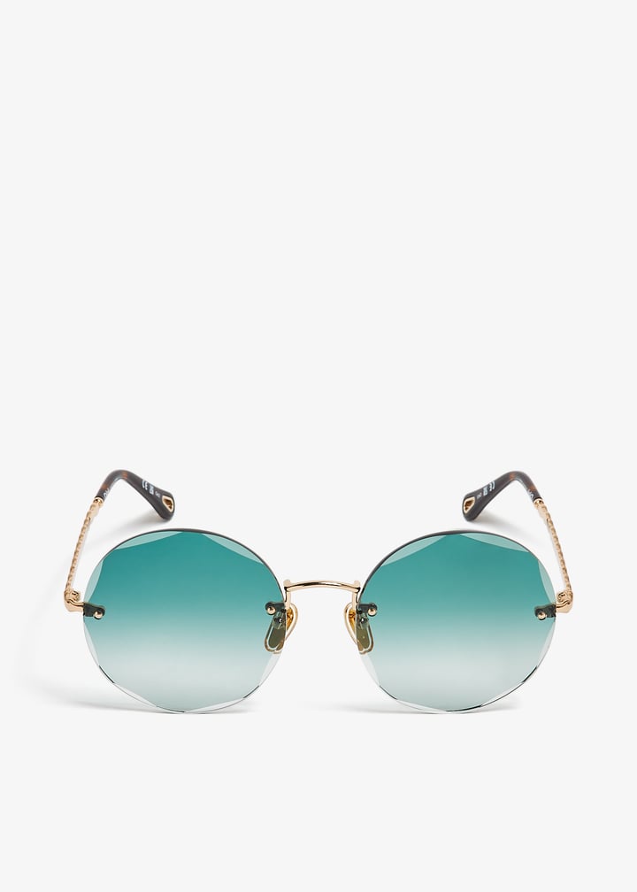 Chloé Rosie sunglasses for Women Gold in KSA Level Shoes