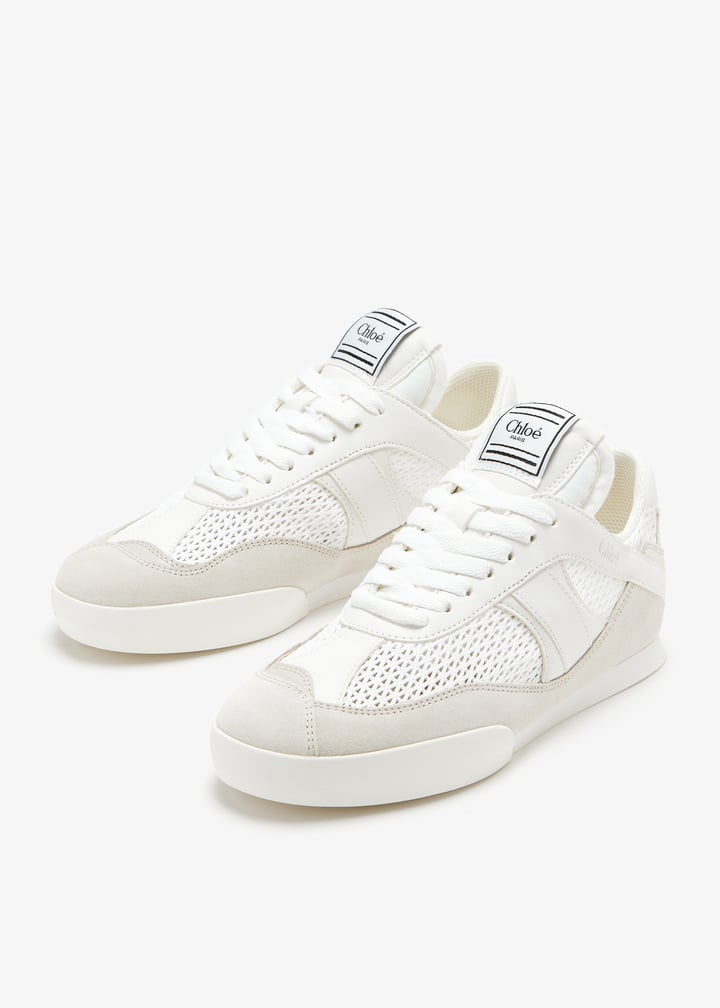 スニーカー CHLOE Women Sneakers C25S07IPN 101 WHITE Chloé Kick sneakers for Women - White in UAE | Level Shoes