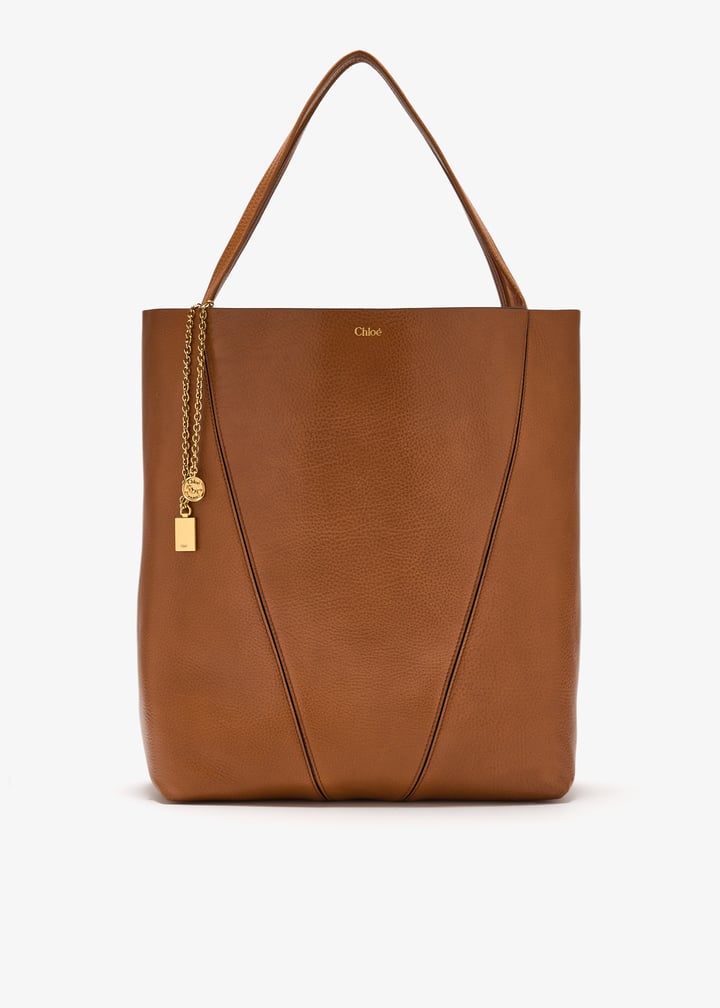 Chloé Large Chloé Spin tote bag for Women - Brown in UAE