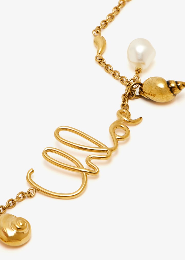 ネックレス・ペンダント Chloe THE CHLOE' SHELLS NECKLACE Chloé Shells Necklace | Gold | FARFETCH