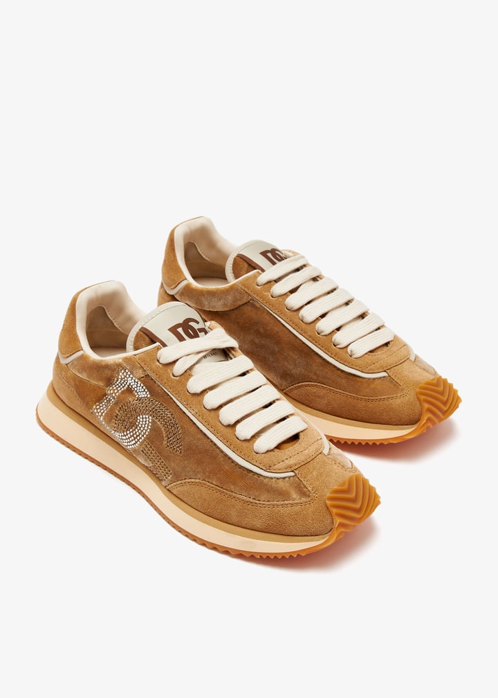 Dolce&Gabbana Mixed-material DG Cushion sneakers for Women