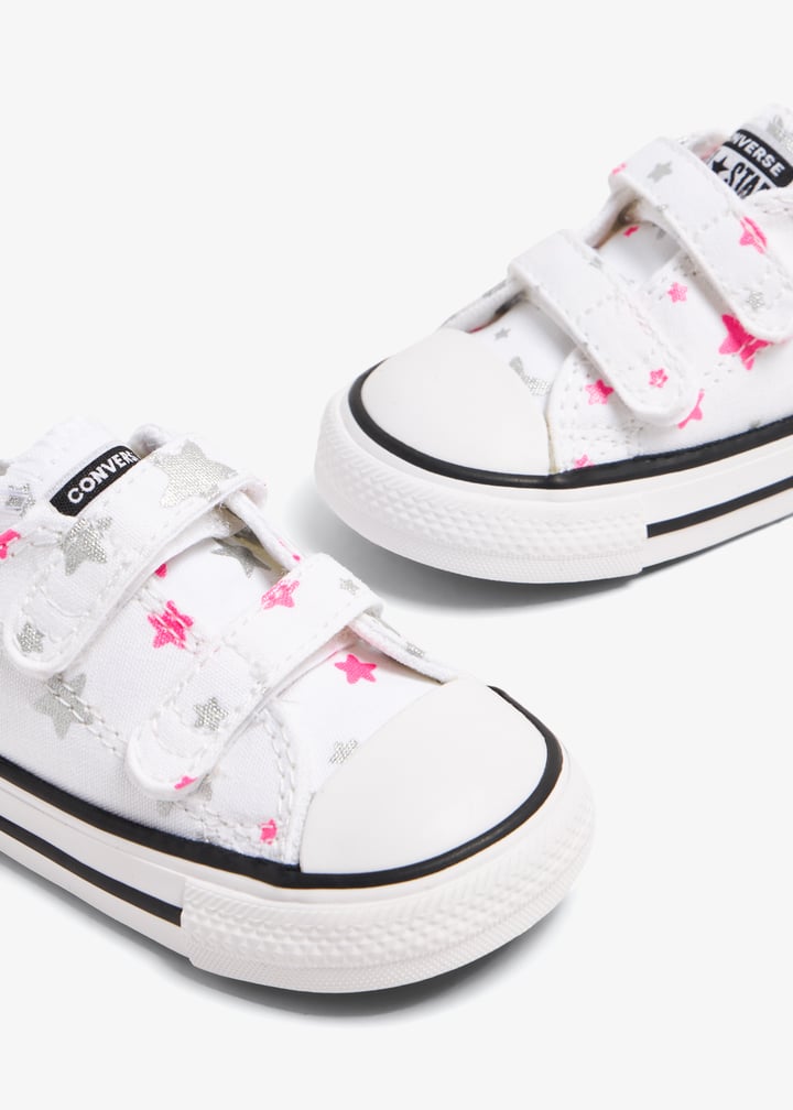【おまけ2点付】BABYL O2 アリーナLVverタオル+他2点 Converse Chuck Taylor All Star 2V sneakers for Baby - White