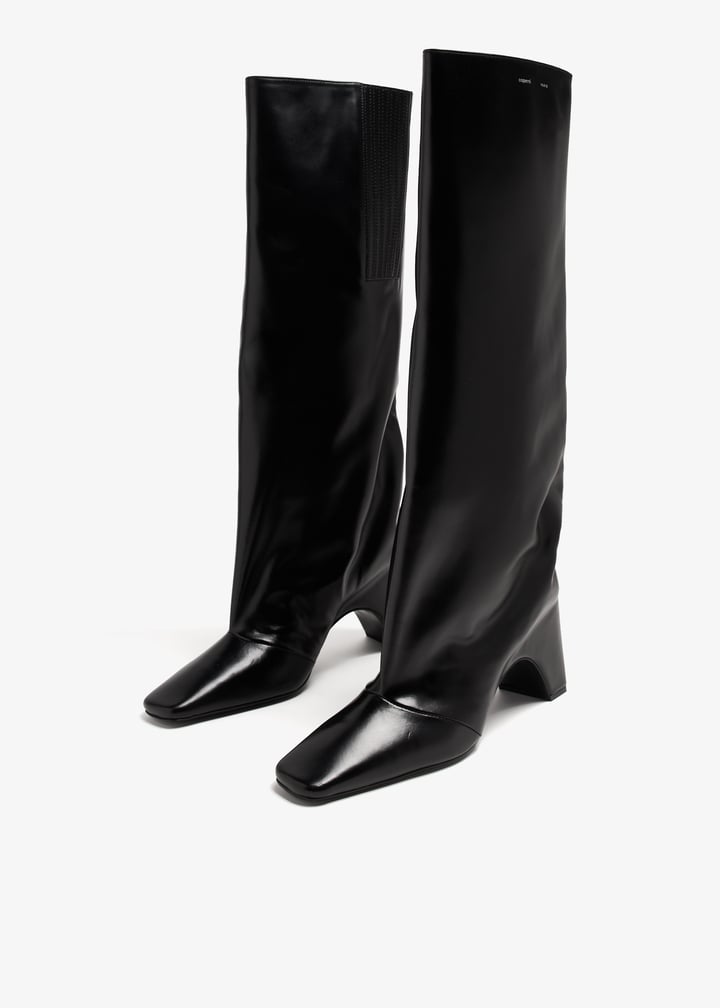ロングブーツ Coperni FW25 BRIDGE BOOT (COPSH03857 BLK) Petal Bridge Boot – Coperni