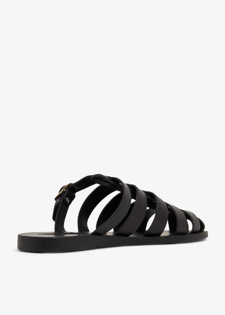 【関税込み】Ancient Greek Sandals ブラック Cosmia サンダル Ancient Greek Sandals Cosmia サンダル | ブラック | FARFETCH JP
