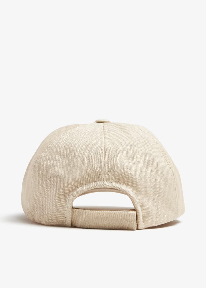ISABEL MARANT｜CAPS (TYRON (CQ001XFB A3C05A ECRD)) Isabel Marant Tyron logo cap for Women - Beige in UAE