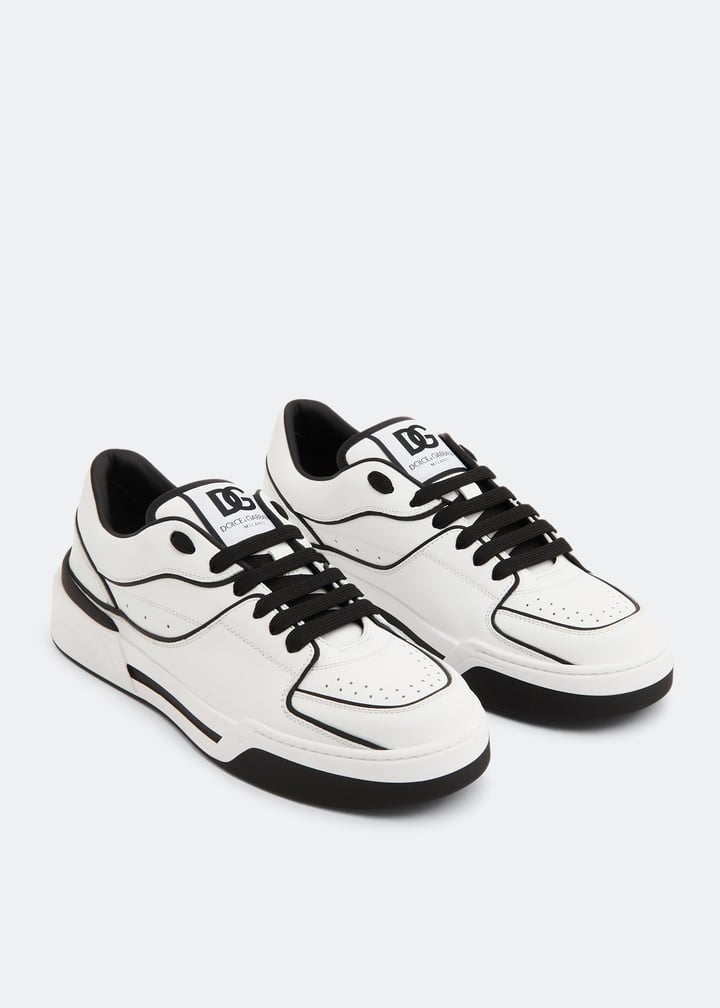 Dolce&Gabbana Calfskin nappa New Roma sneakers for Men